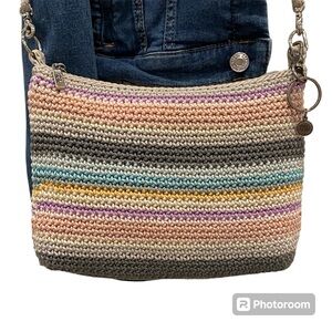 The Sak Multicolored Knit Woven Crossbody
